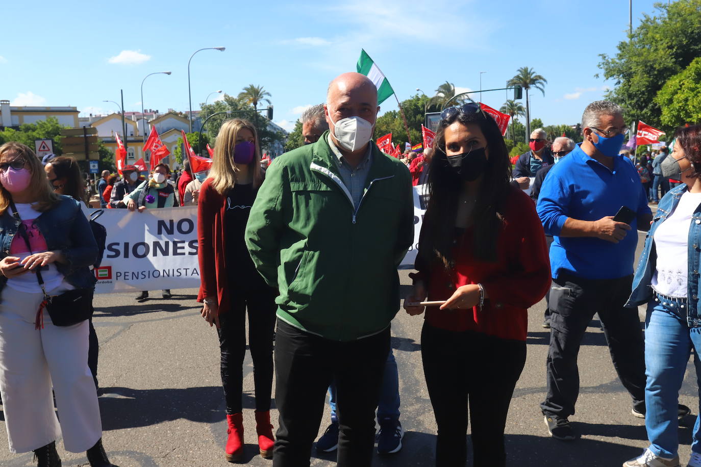 La manifestación del Primero de Mayo en Córdoba, en imágenes