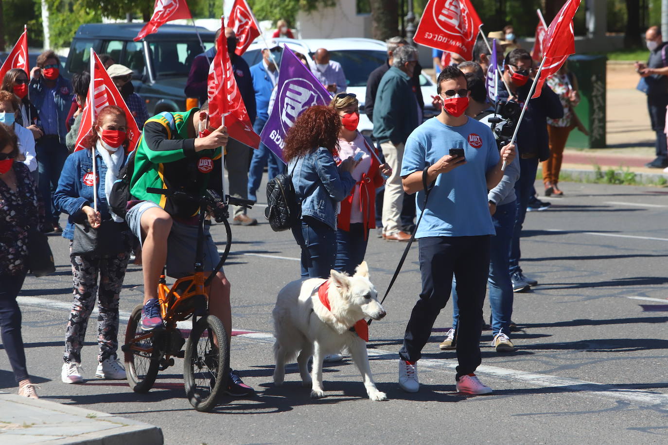 La manifestación del Primero de Mayo en Córdoba, en imágenes