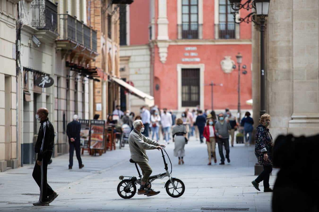 Ambiente del centro de Sevilla