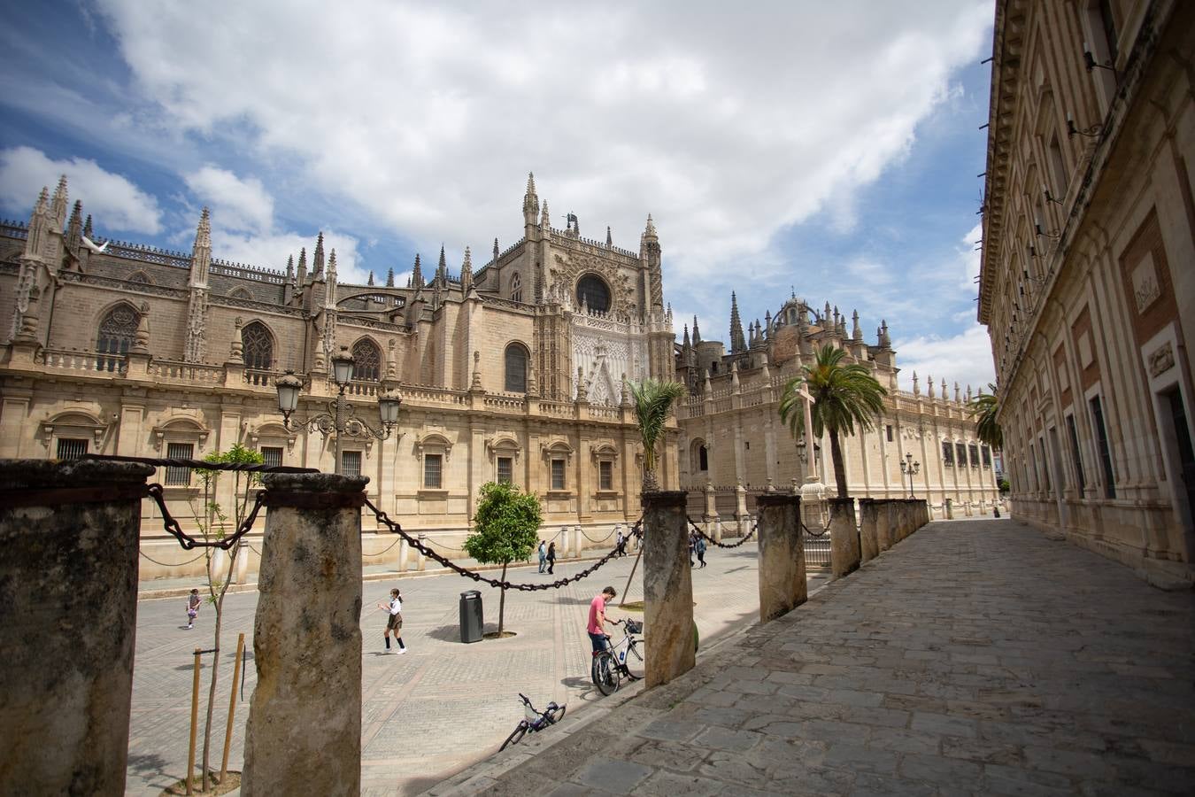 Ambiente del centro de Sevilla