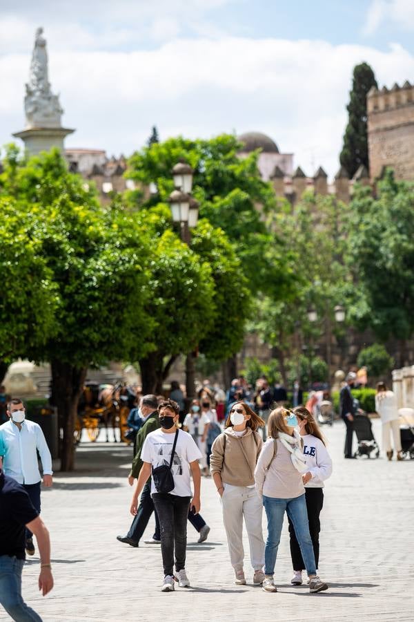 Ambiente del centro de Sevilla