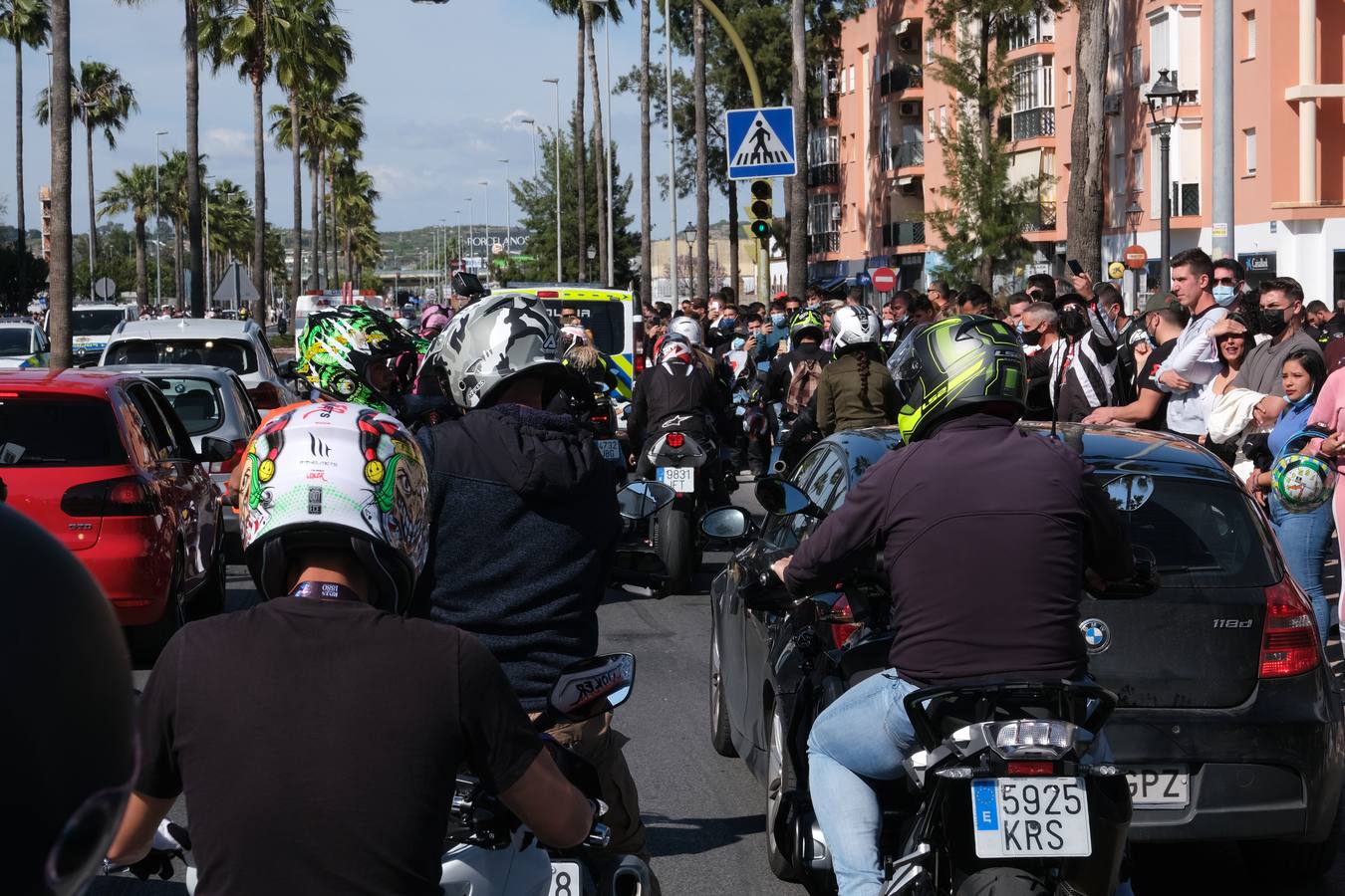 Ambiente de motos en El Puerto