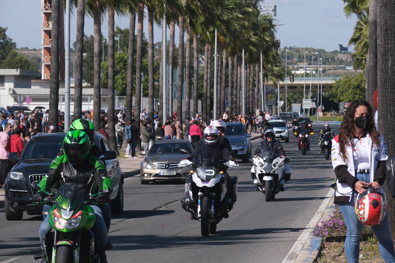 Ambiente de motos en El Puerto