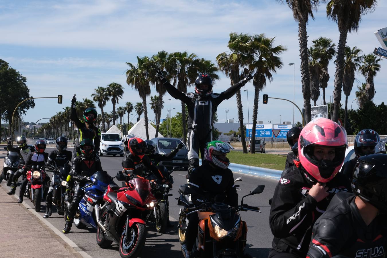 Ambiente de motos en El Puerto