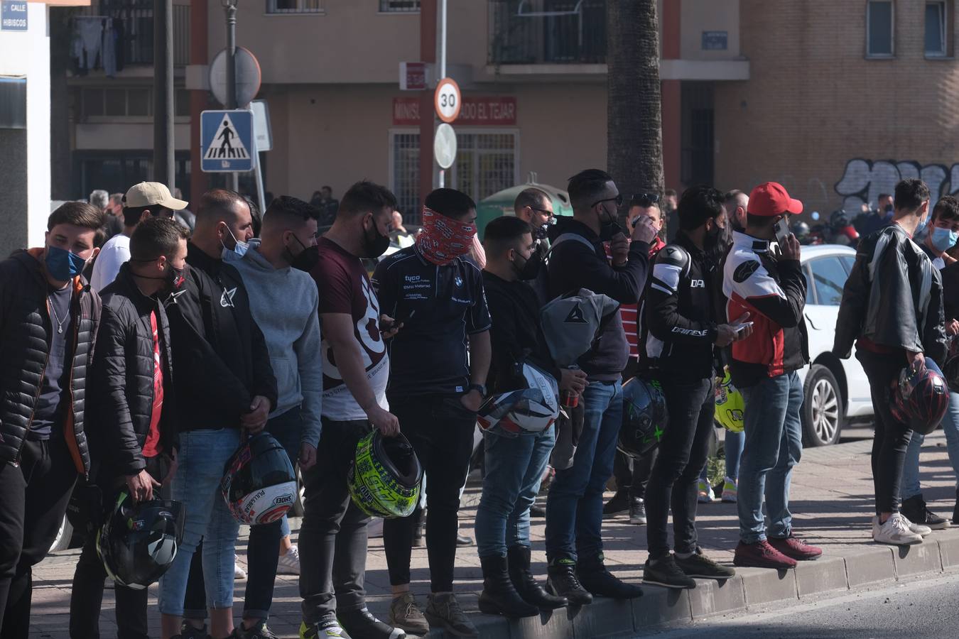 Ambiente de motos en El Puerto