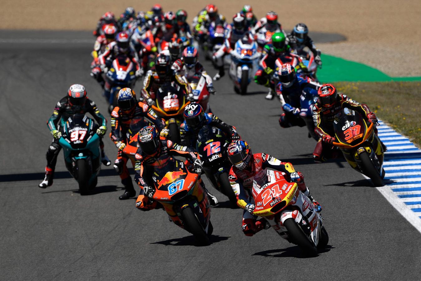 FOTOS: La carrera de Moto2 en MotoGP Jerez 2021