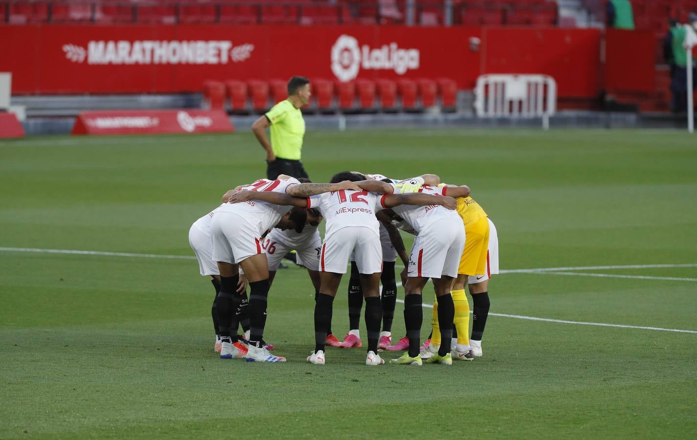 Encuentro entre el Sevilla F.C. y el Athletic de Bilbao