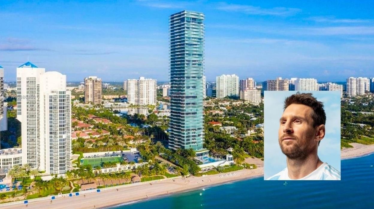 El exclusivo ático de 7,6 millones que Messi ha comprado en Miami