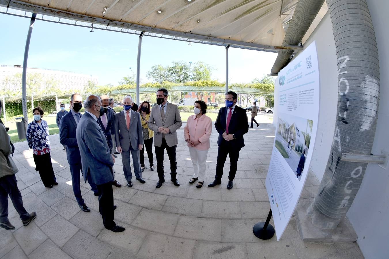 En imágenes, presentación del Proyecto Qanat de la Cartuja