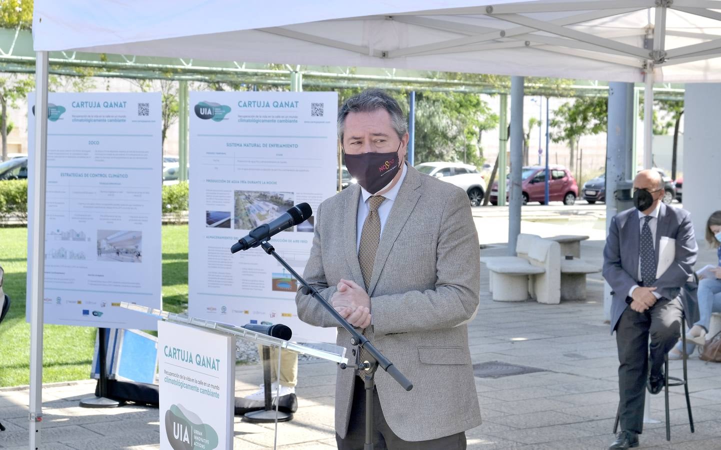 En imágenes, presentación del Proyecto Qanat de la Cartuja