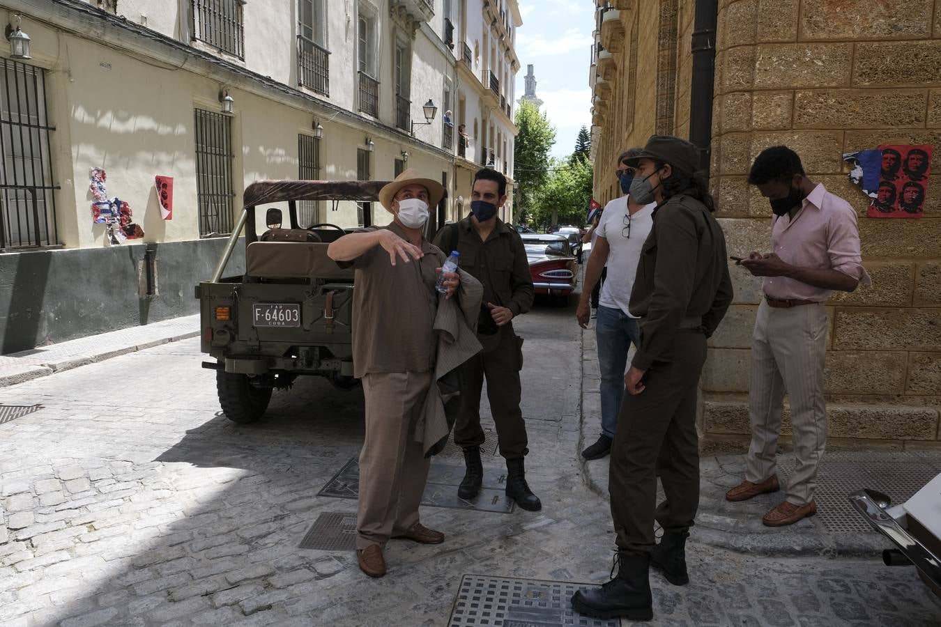 FOTOS: Así es el rodaje de &#039;Cuba Libre&#039; en Cádiz