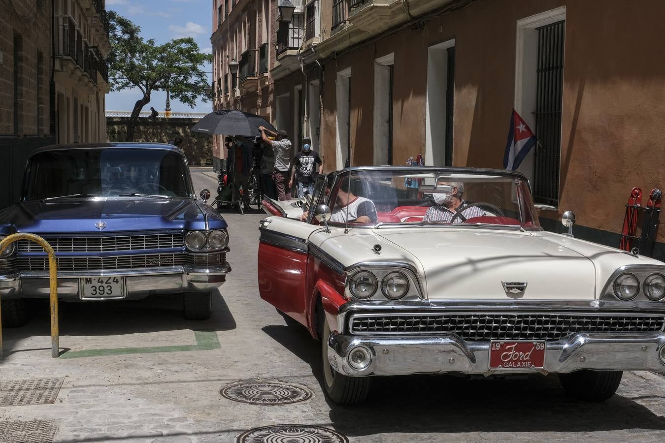 FOTOS: Así es el rodaje de &#039;Cuba Libre&#039; en Cádiz