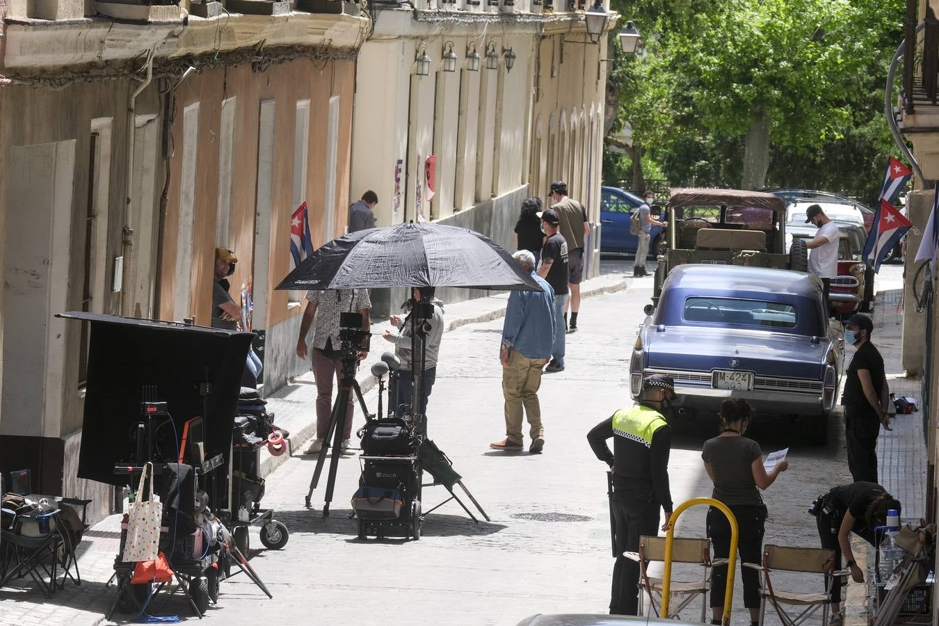 FOTOS: Así es el rodaje de &#039;Cuba Libre&#039; en Cádiz