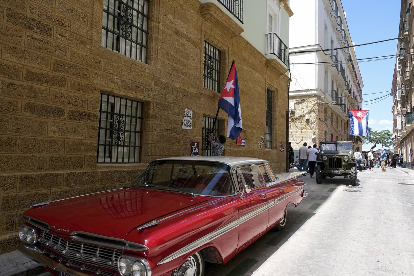 FOTOS: Así es el rodaje de &#039;Cuba Libre&#039; en Cádiz