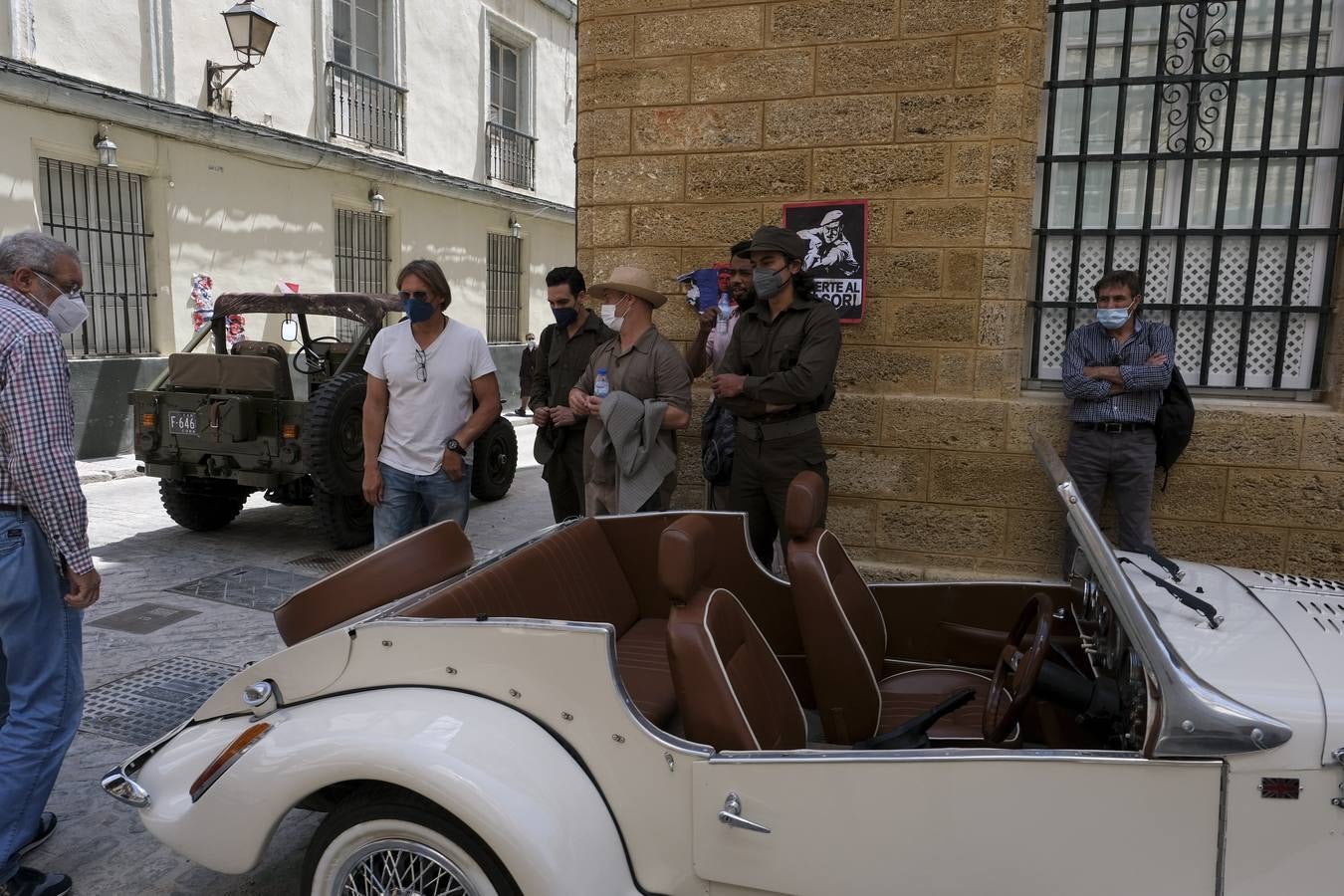 FOTOS: Así es el rodaje de &#039;Cuba Libre&#039; en Cádiz