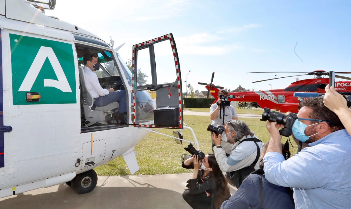Presentación del nuevo equipamiento del Infoca