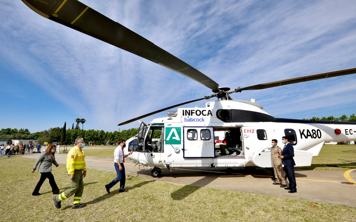 Presentación del nuevo equipamiento del Infoca