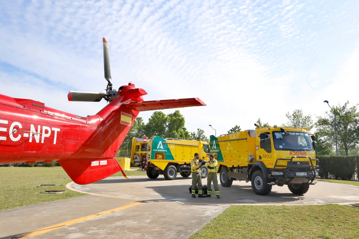 Presentación del nuevo equipamiento del Infoca