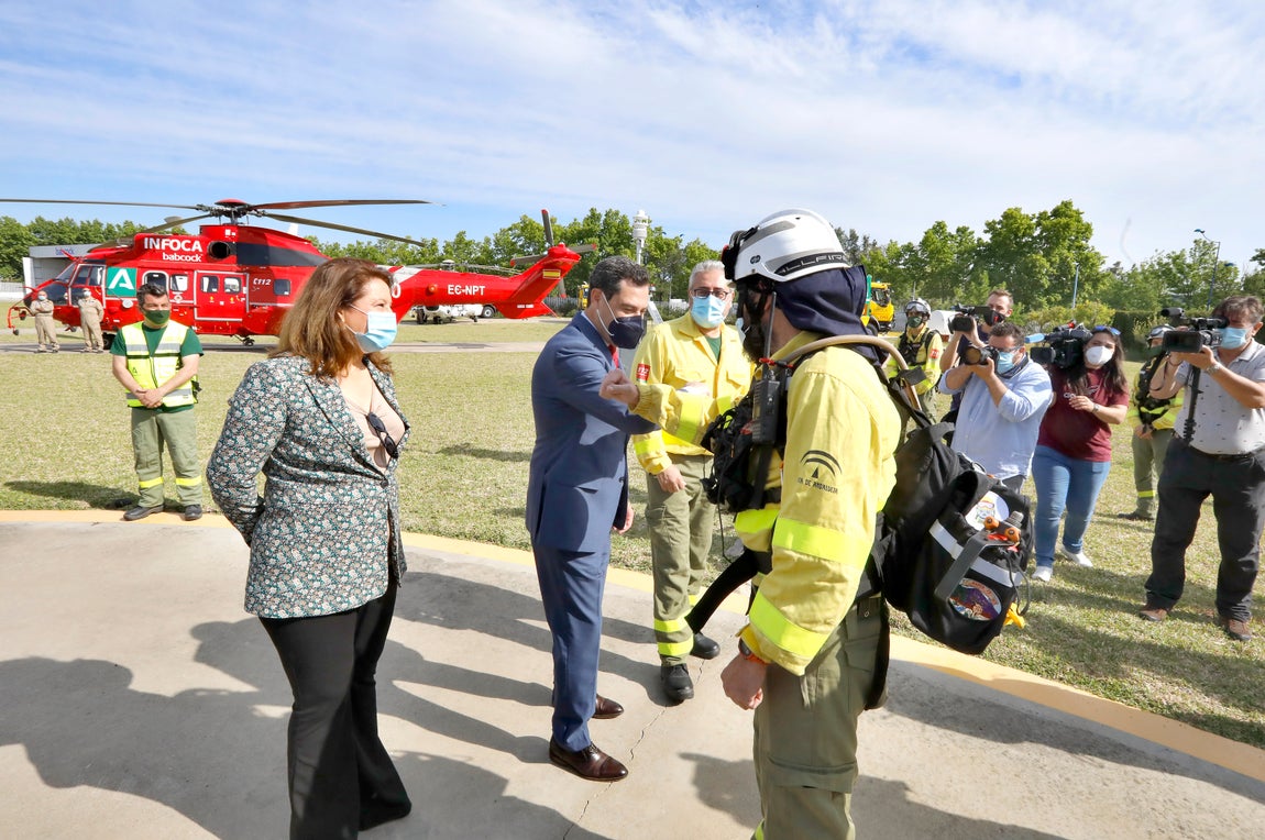 Presentación del nuevo equipamiento del Infoca