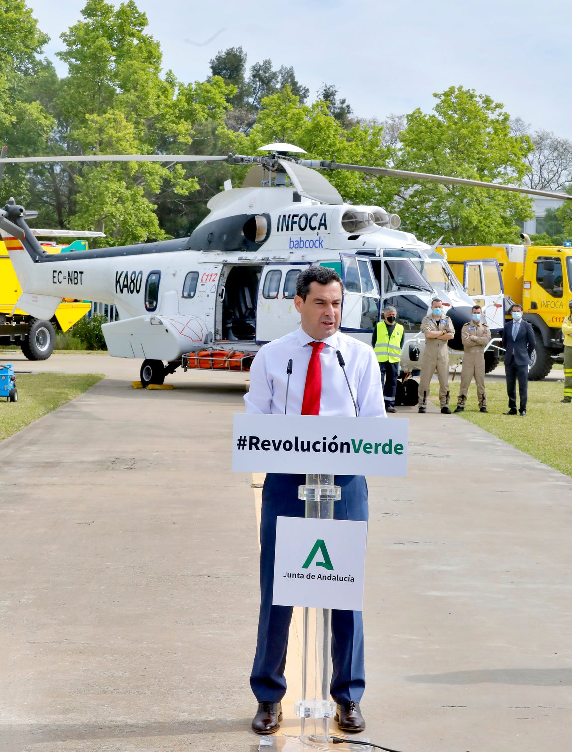 Presentación del nuevo equipamiento del Infoca