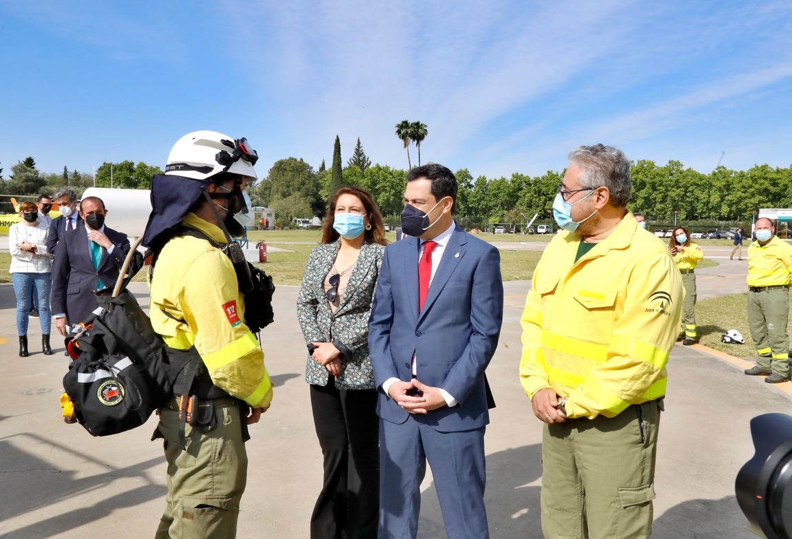 Presentación del nuevo equipamiento del Infoca