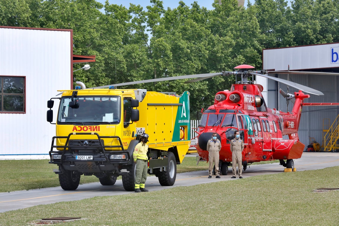 Presentación del nuevo equipamiento del Infoca