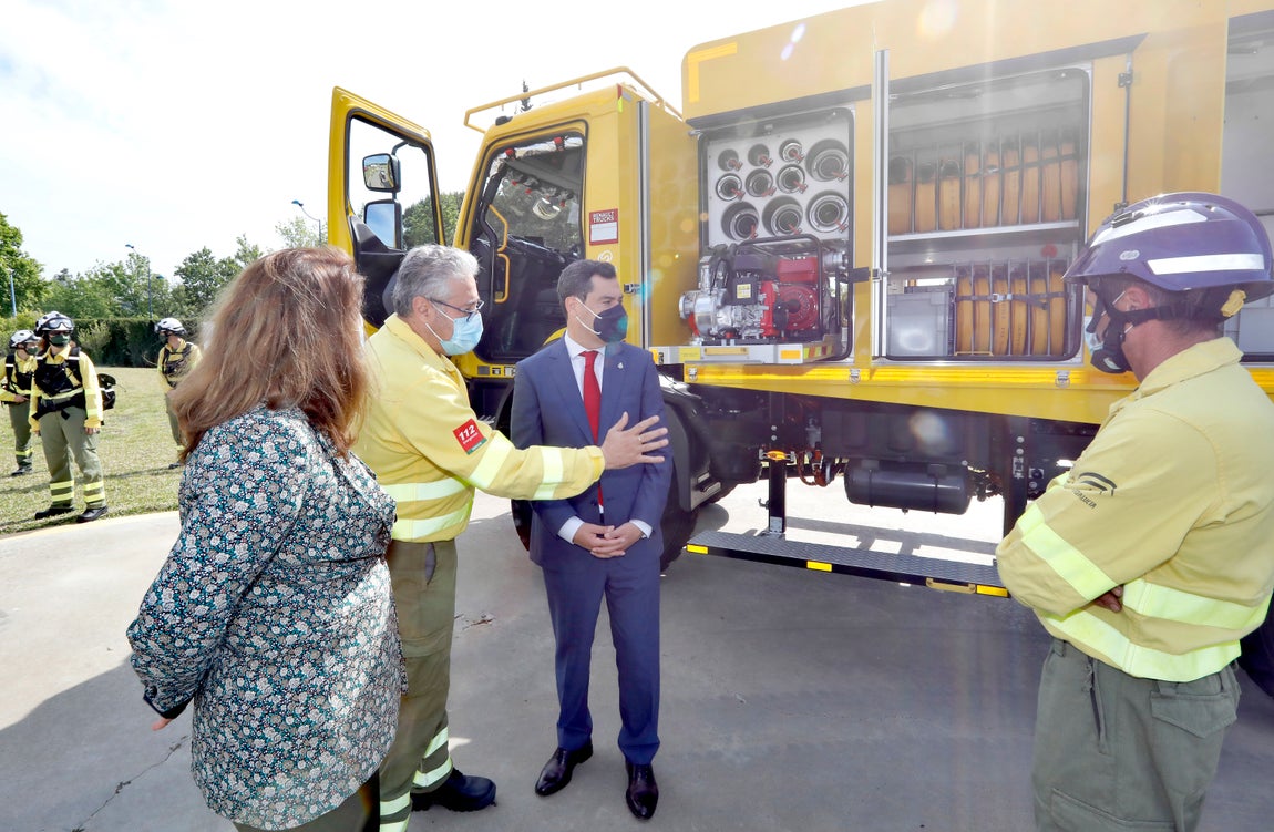 Presentación del nuevo equipamiento del Infoca