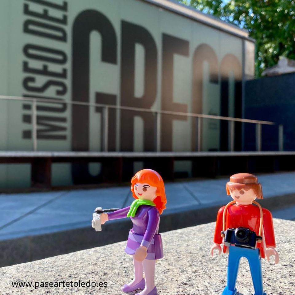 Los playmobil, de turismo por Toledo