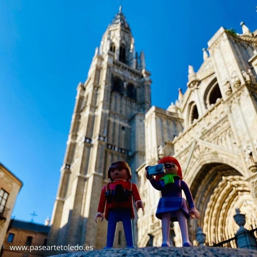 Los playmobil, de turismo por Toledo