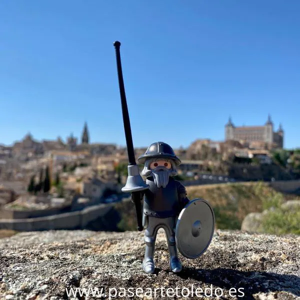 Los playmobil, de turismo por Toledo