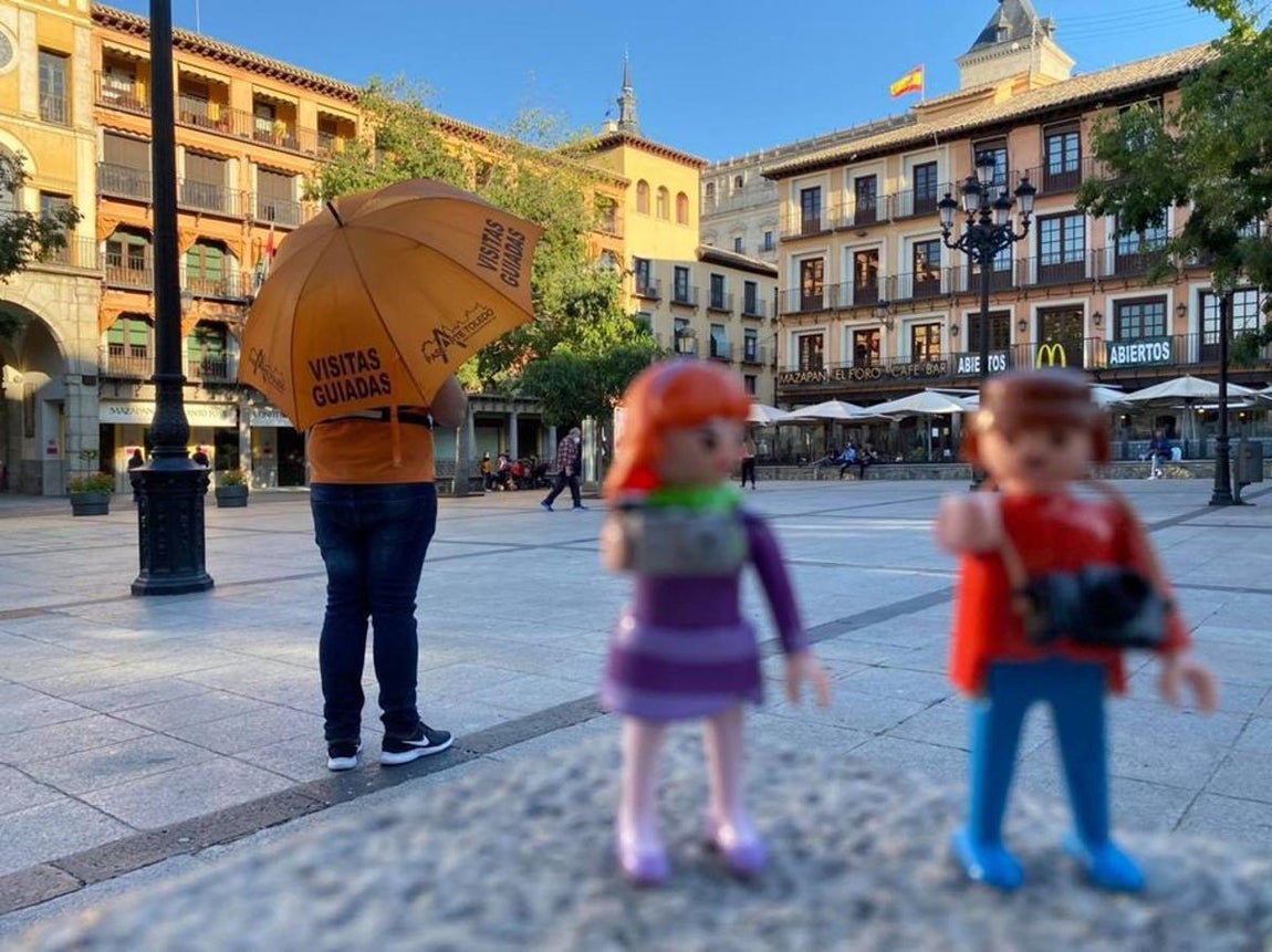 Los playmobil, de turismo por Toledo