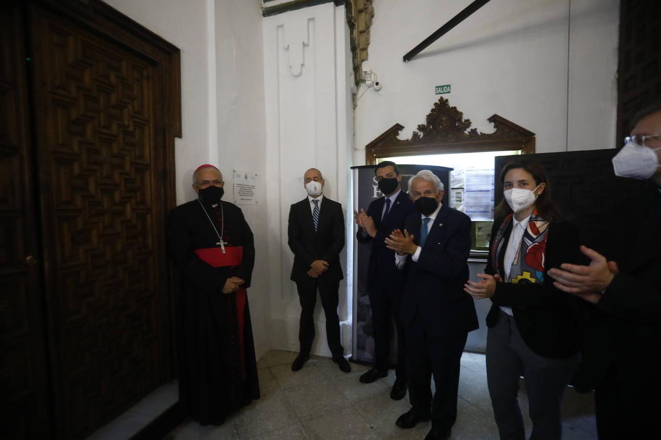 La nueva iluminación de la iglesia de San Francisco de Córdoba, en imágenes