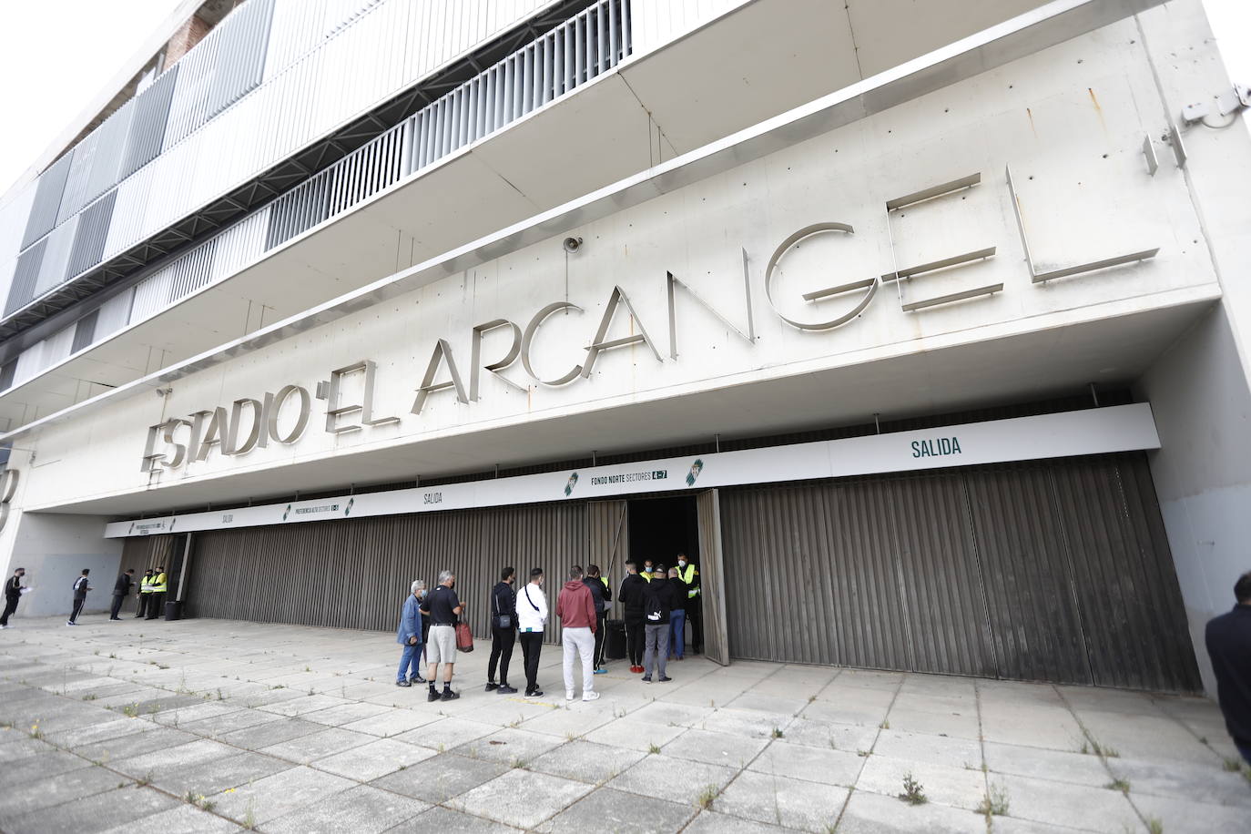 El ambiente en El Arcángel en el Córdoba CF - Cádiz B, en imágenes