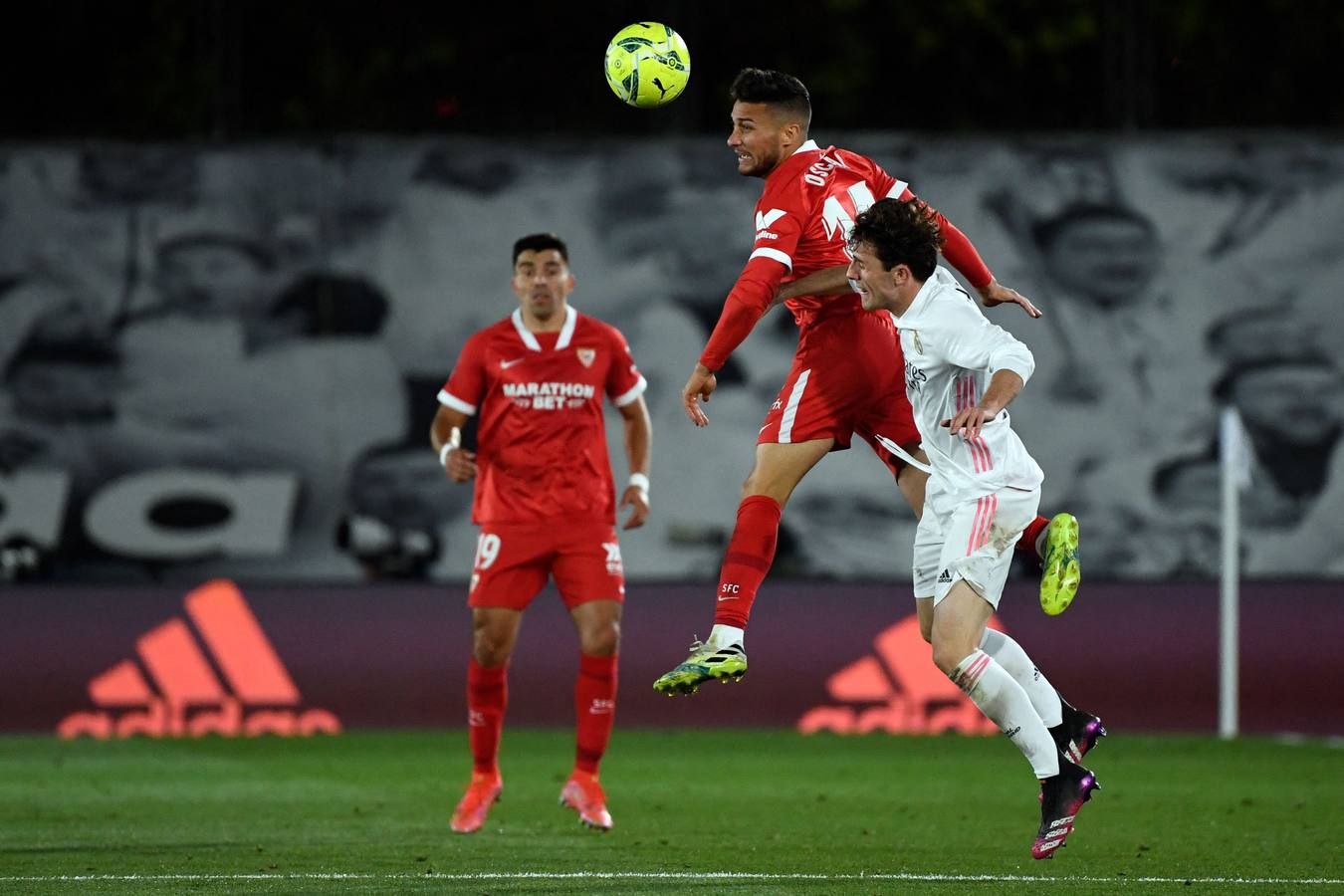 Partido entre el Real Madrid y el Sevilla