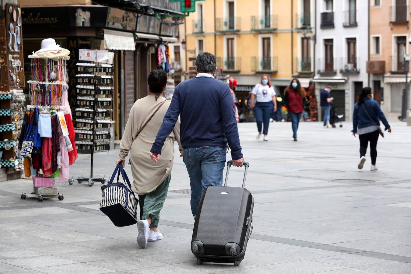 Regresan poco a poco los turistas a Toledo