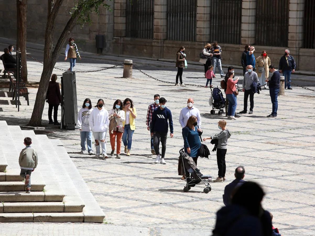 Regresan poco a poco los turistas a Toledo