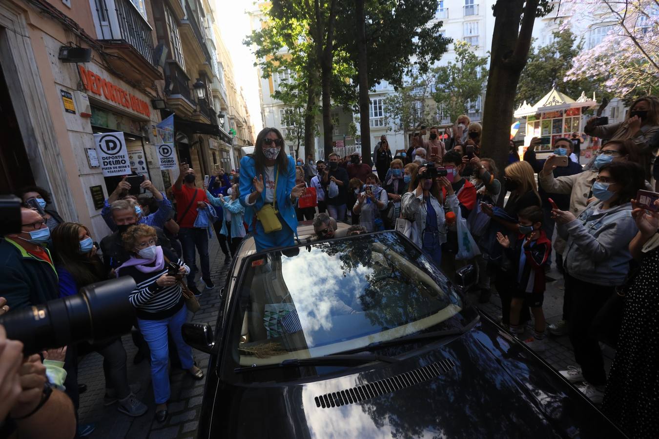 FOTOS: Paz Padilla firma ejemplares de su libro en Cádiz