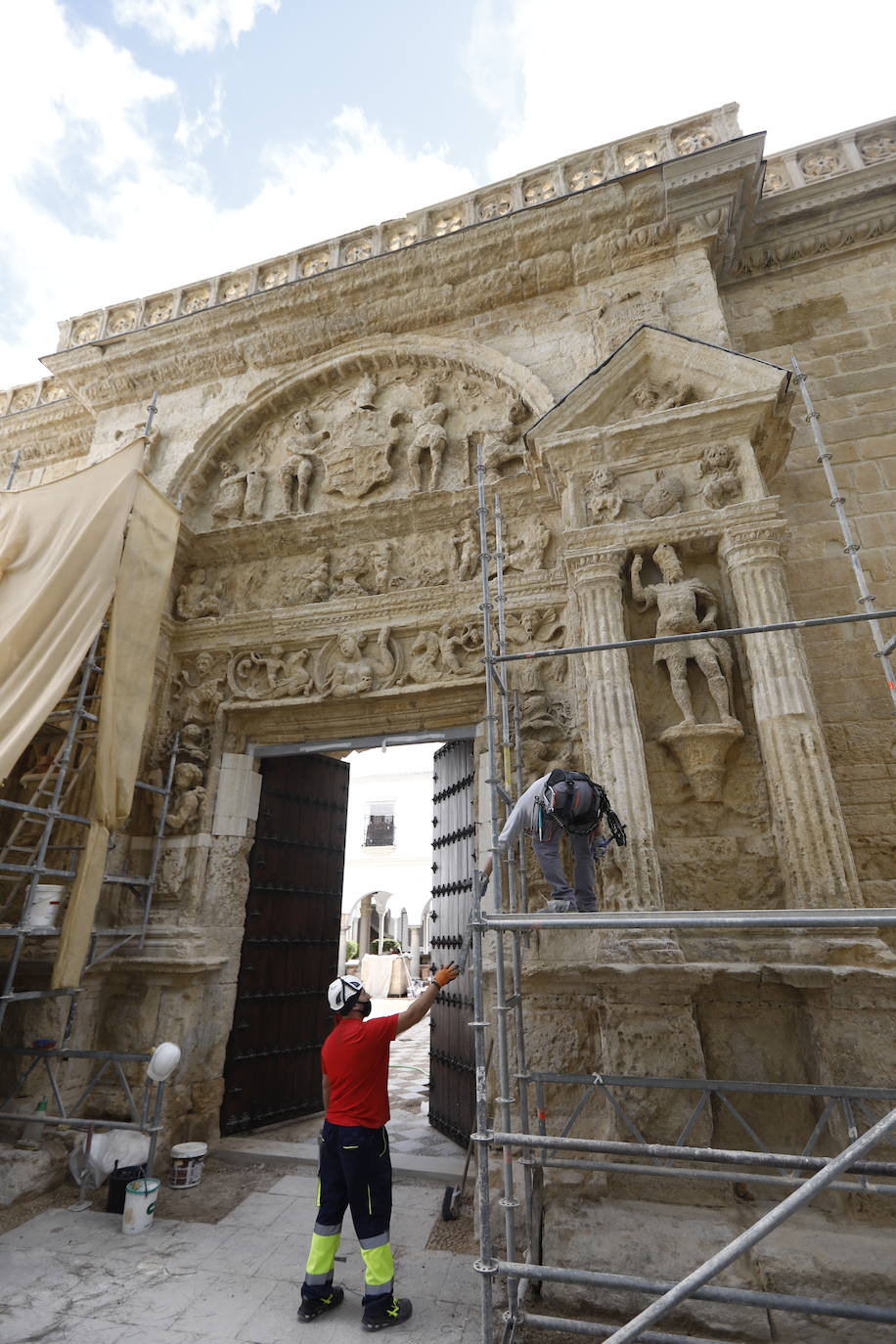 La nueva fachada del Museo Arqueológico de Córdoba, en imágenes