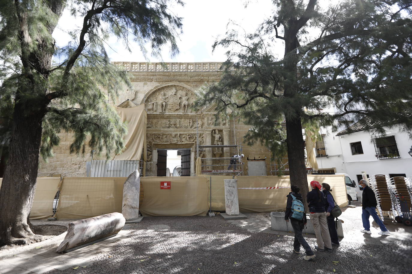 La nueva fachada del Museo Arqueológico de Córdoba, en imágenes