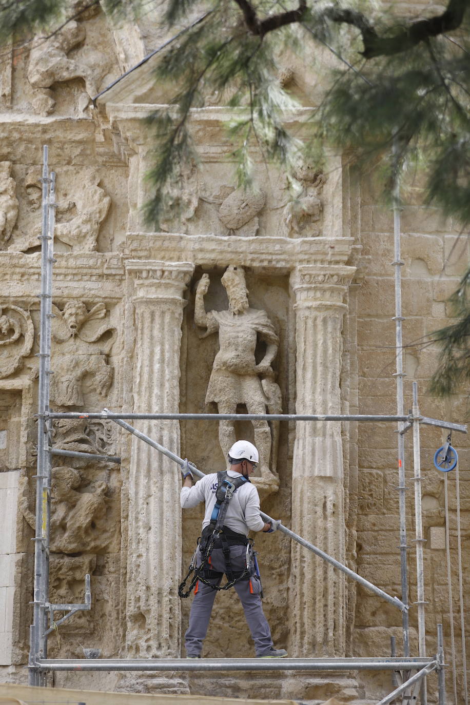 La nueva fachada del Museo Arqueológico de Córdoba, en imágenes