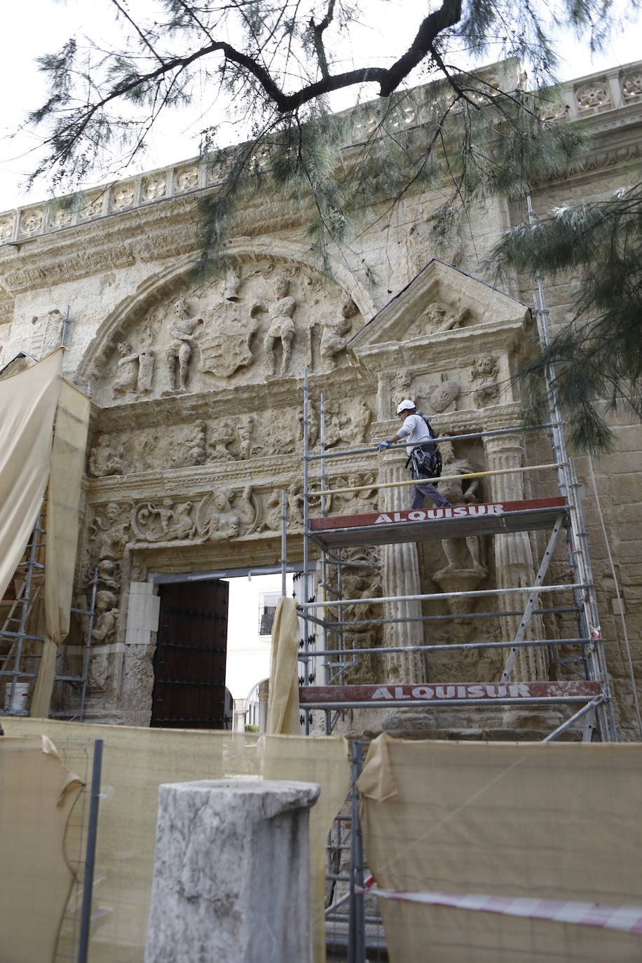 La nueva fachada del Museo Arqueológico de Córdoba, en imágenes