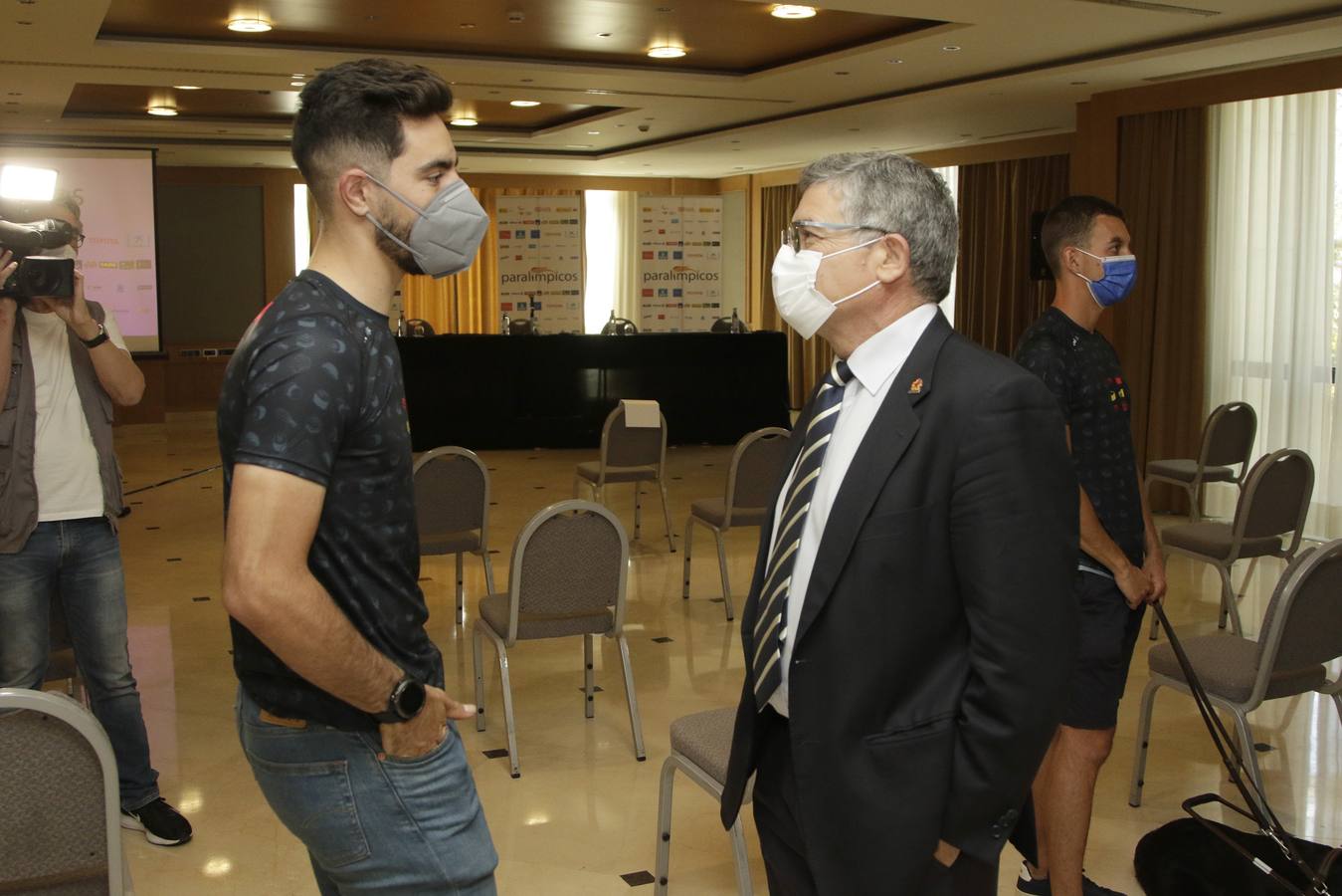 Presentación de los deportistas andaluces que optan al equipo paralímpico