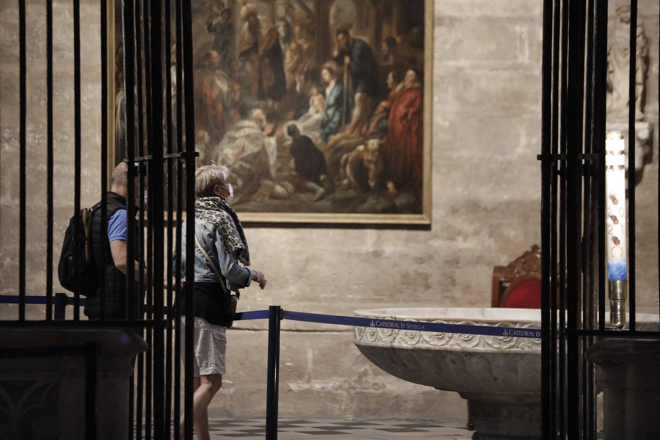 Vuelven las visitas a la Catedral de Sevilla tras el estado de alarma