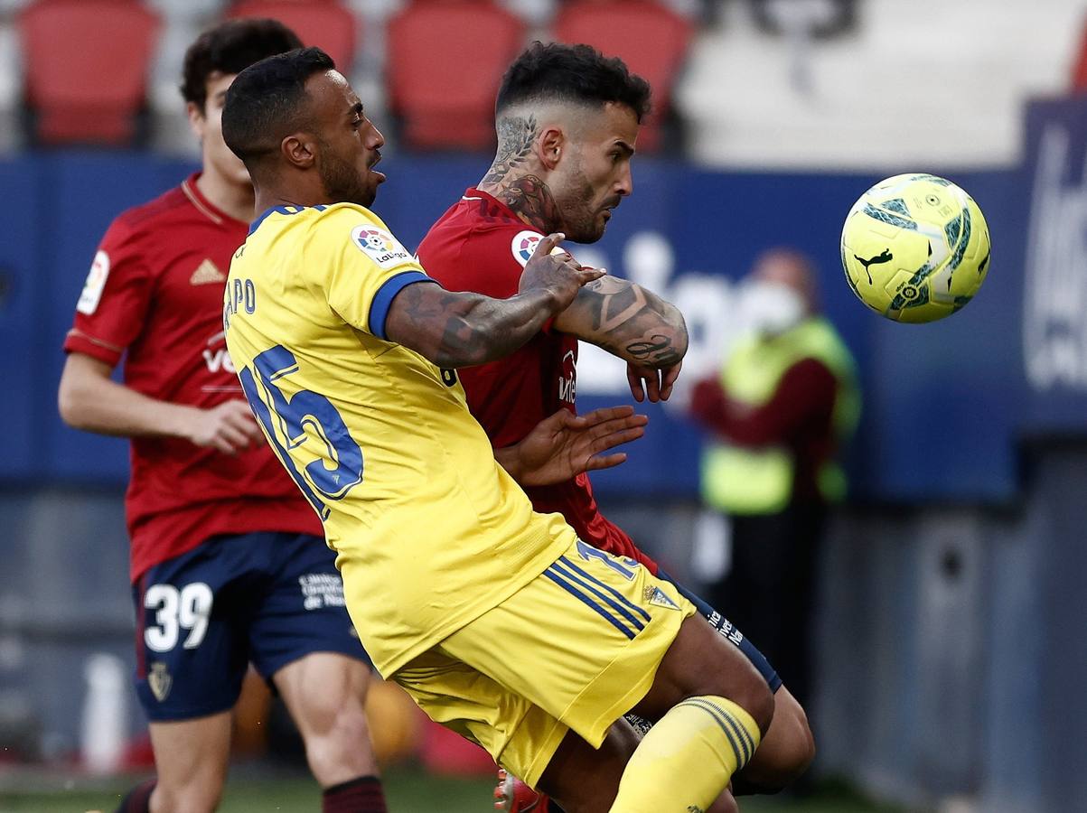 FOTOS: Las imágenes del Osasuna - Cádiz