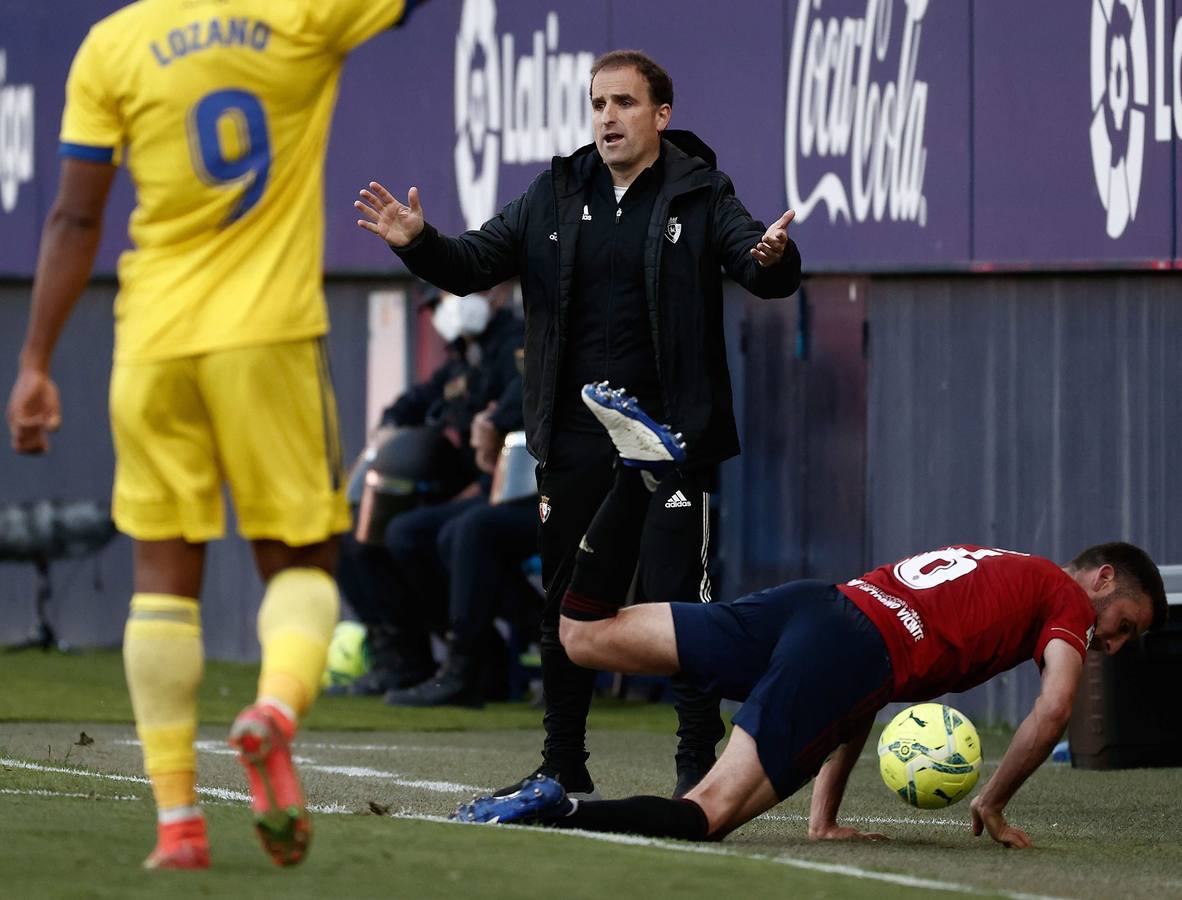 FOTOS: Las imágenes del Osasuna - Cádiz