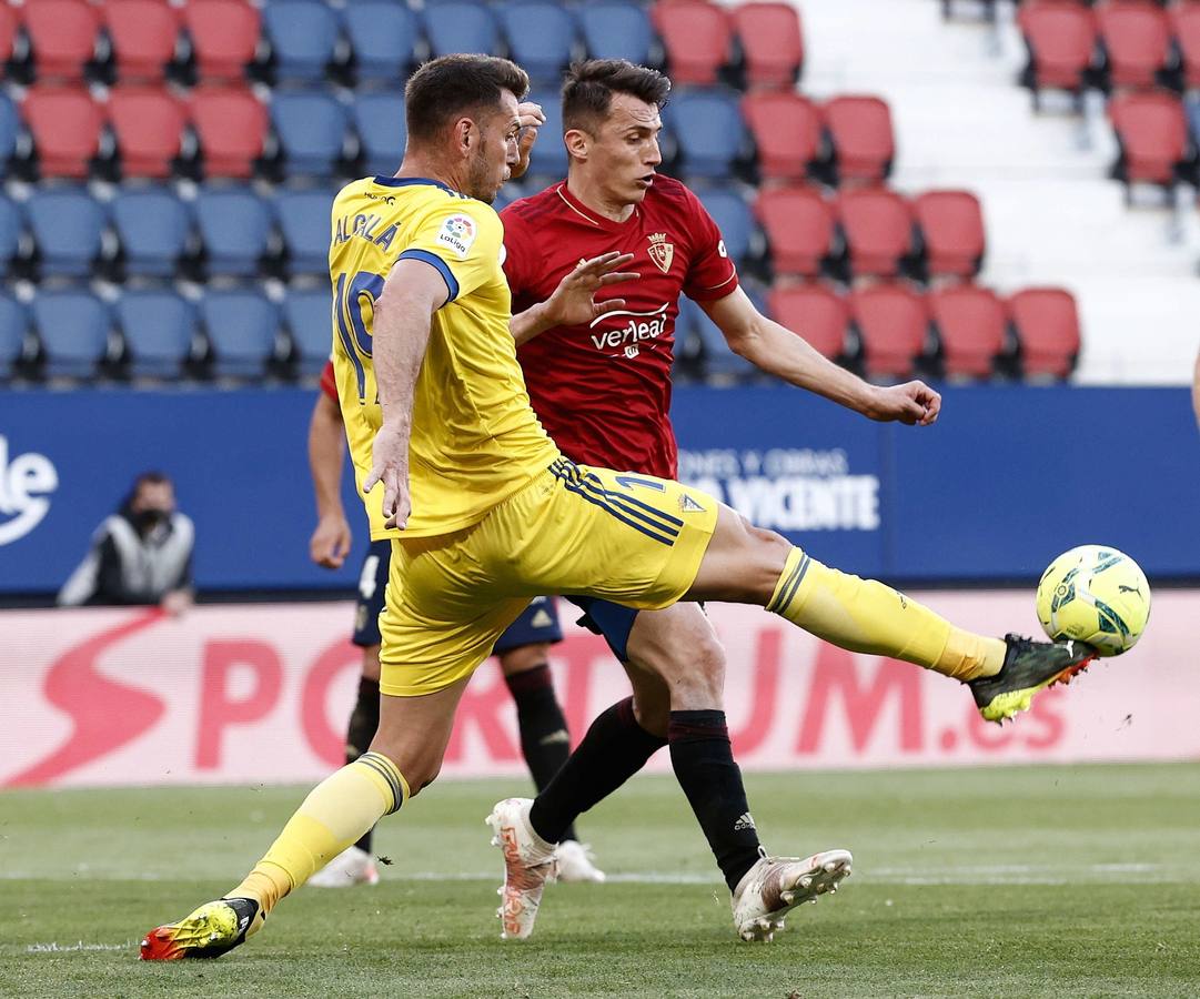 FOTOS: Las imágenes del Osasuna - Cádiz