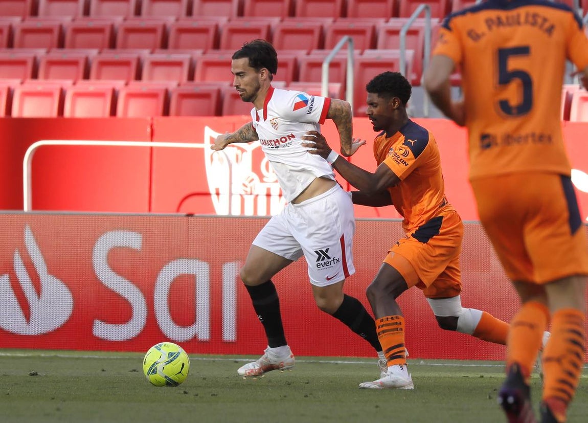 Partido entre el Sevilla F.C. y el Valencia C.F.