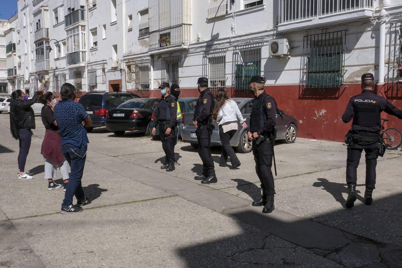 Operación de la Policía Nacional contra el tráfico de drogas en San Fernando