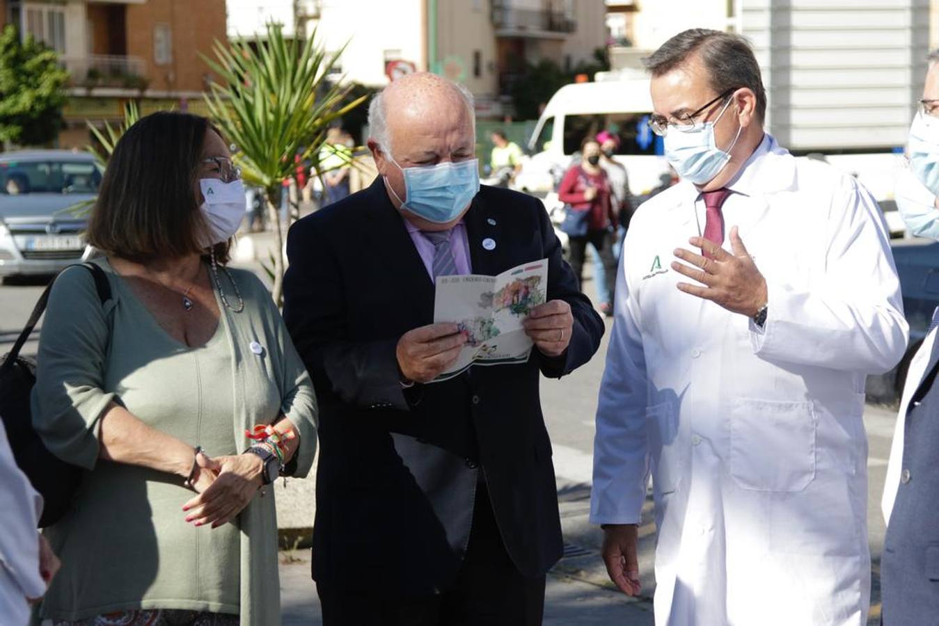 Presentación de los actos conmemorativos preparados para celebrar el 50 aniversario de los hospitales Infantil y de la Mujer del Virgen del Rocío