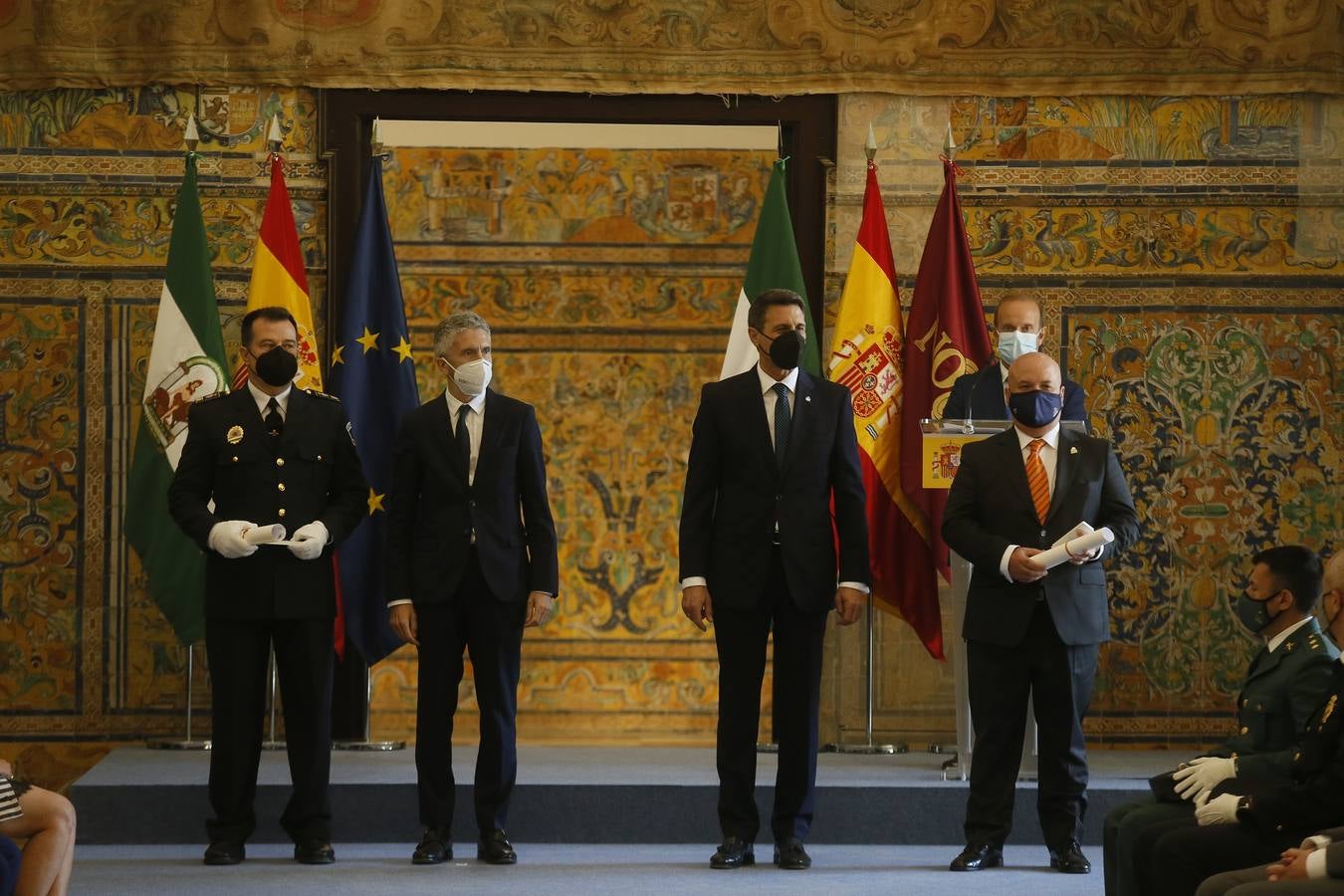 Entrega de las Medallas al Mérito de la Protección Civil de la Delegación del Gobierno de Andalucía